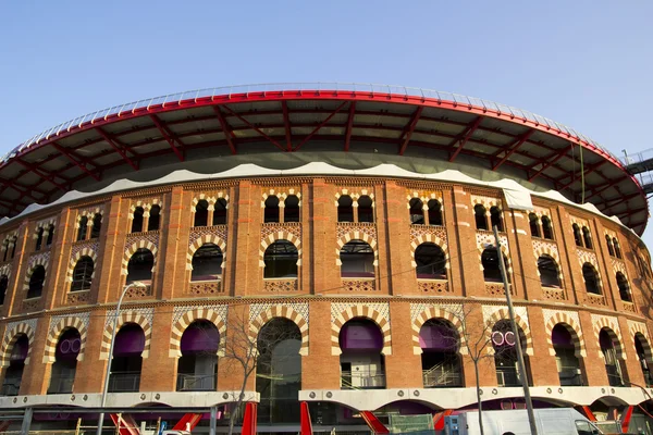 Bullring arenas. Barcelona, Katalonya, İspanya — Stok fotoğraf