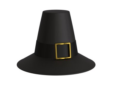Pilgrim hat clipart