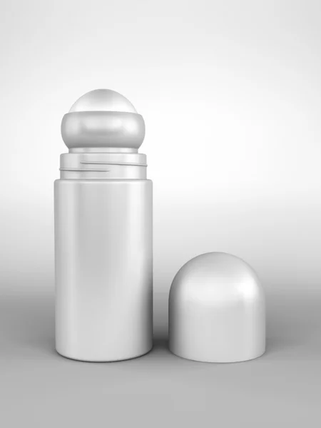 Дезодорант открытый шариковый аппликатор — стоковое фото