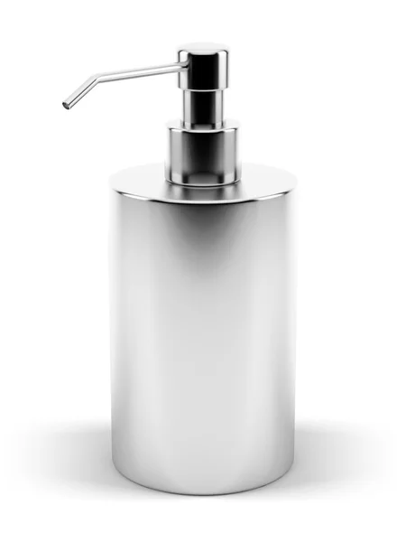 Metal Soap Dispenser — Stock Photo, Image