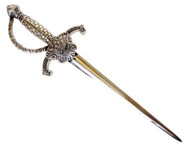 Souvenir medieval dagger clipart
