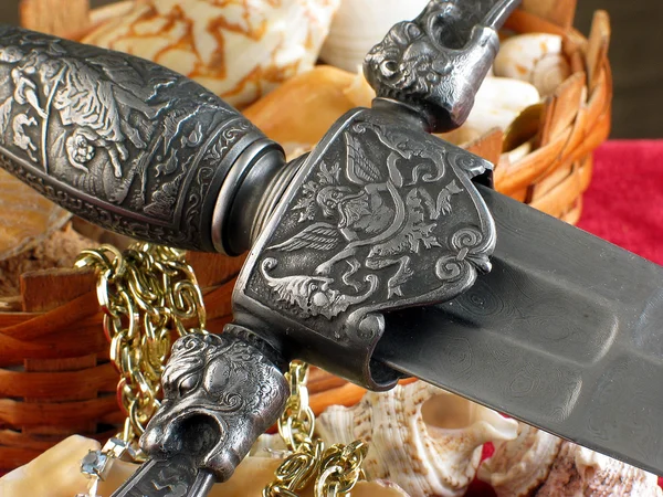 Medieval dagger — Stock Photo, Image