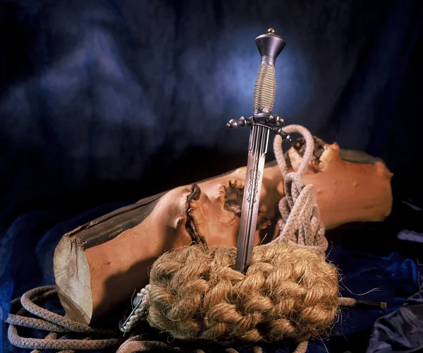 中世纪的匕首 — 图库照片