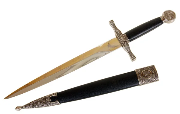 纪念品中世纪匕首 — 图库照片