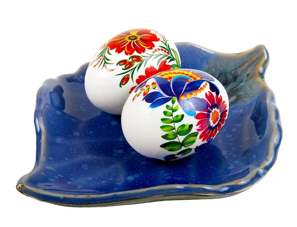 The painted eggs — Stock Photo, Image