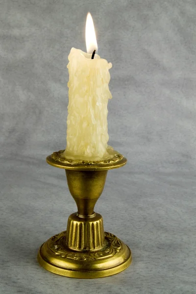 stock image Bronze candlestick