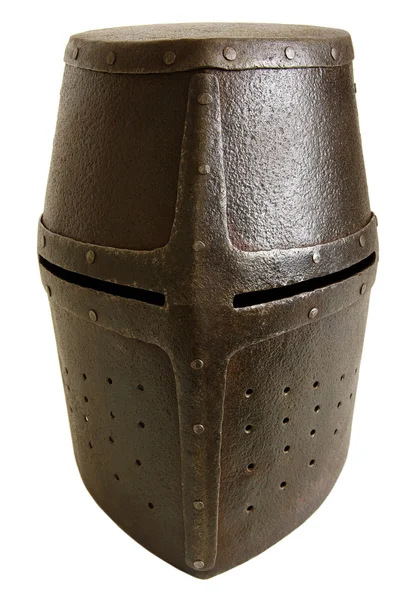 Iron helmet Stock Image