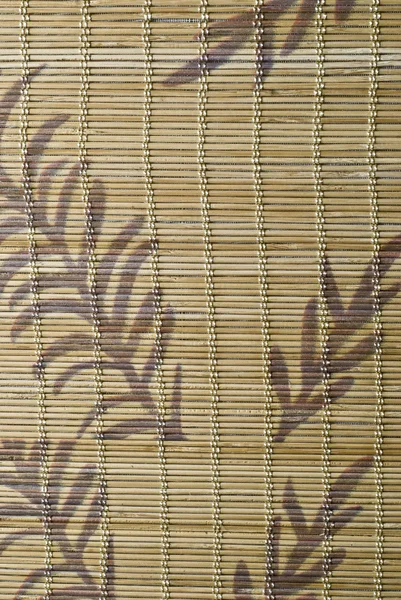 Бамбуковый коврик  . — стоковое фото