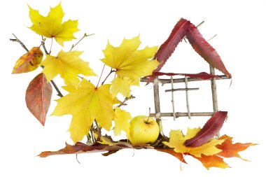 Home, sweet autumn home... clipart