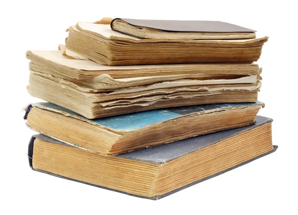 The old shabby books — Stock Photo, Image