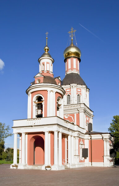 Church of count Naryshkin in Moscow