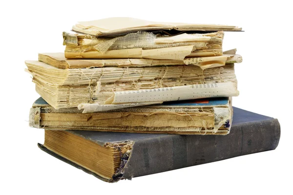 The old shabby books — Stock Photo, Image