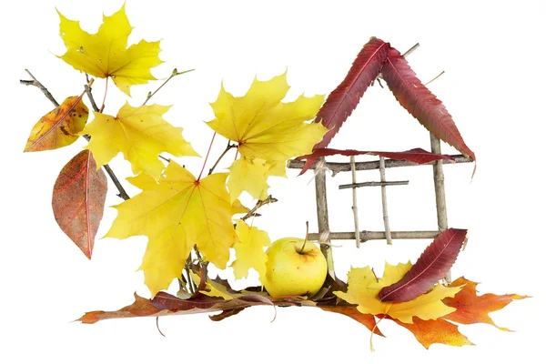 Domov, sladký domov podzim... — Stock fotografie