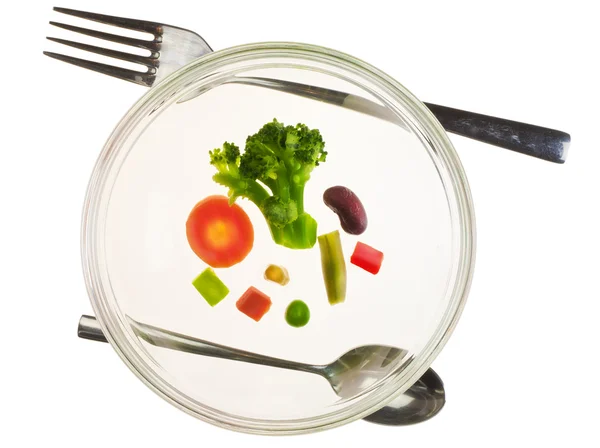 野菜ダイエットの概念 — ストック写真