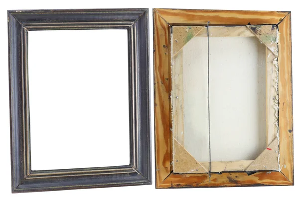 画像を古い汚れたカーブ フレーム — ストック写真