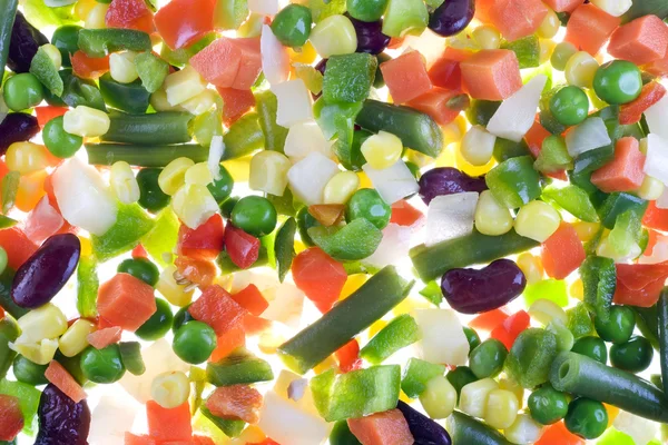 Slices of vegetables macro — Stock Photo, Image