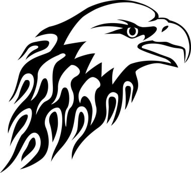 Eagle head clipart