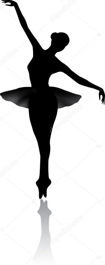 Ballerina silhouette