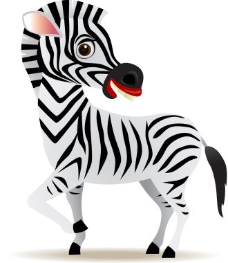 Vector zoo cartoon clipart