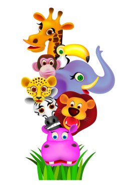 Animal cartoon clipart