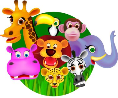 Animal cartoon clipart