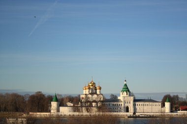 Ipatiev monastery Russia city of Kostroma (Golden Ring of Russia) clipart