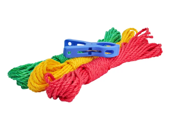 Colour cord for linen — Stock Photo, Image