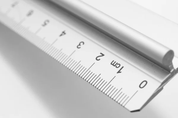 stock image An image of ruler close up