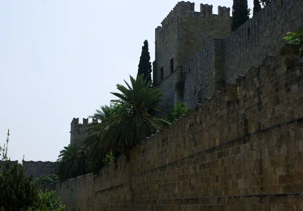 罗兹的城堡 — 图库照片