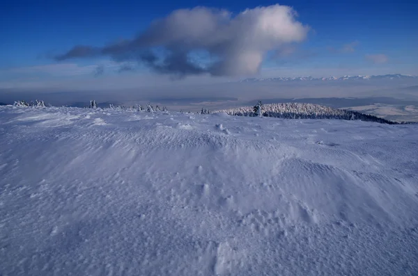 Bergen op winter — Stockfoto