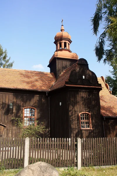 Dřevěný kostel — Stock fotografie