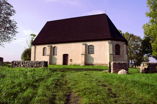 Igreja na colina, — Fotografia de Stock