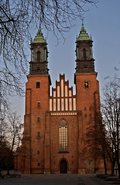 Catedral Poznan Polonia — Fotografia de Stock