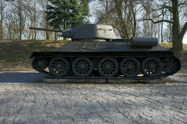 Tank, track — Stock Photo, Image