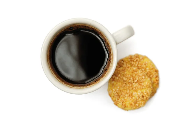 Coffee and biscuits — Stock Photo, Image