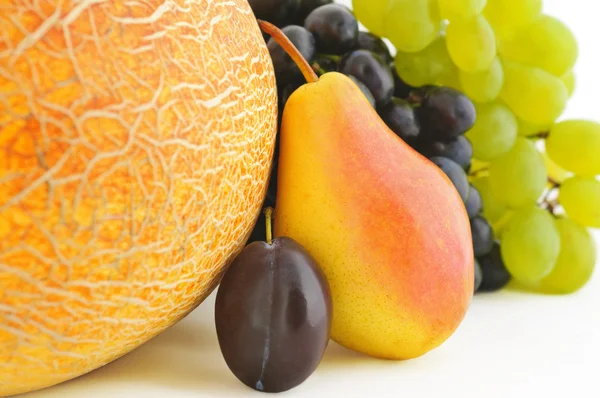 Fondo de frutas maduras — Foto de Stock
