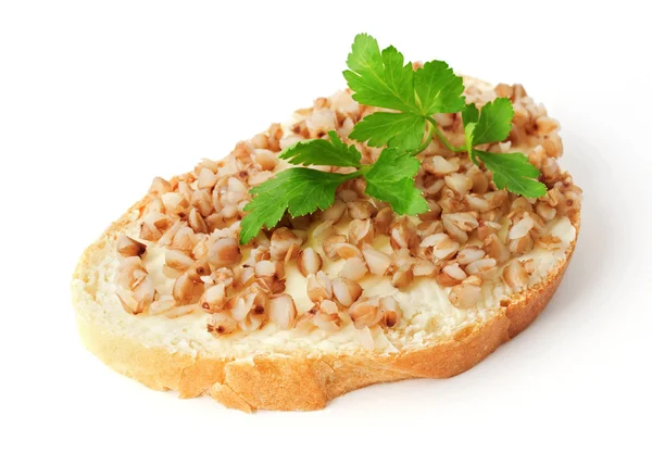 Buckwheat snack — Stock Photo, Image