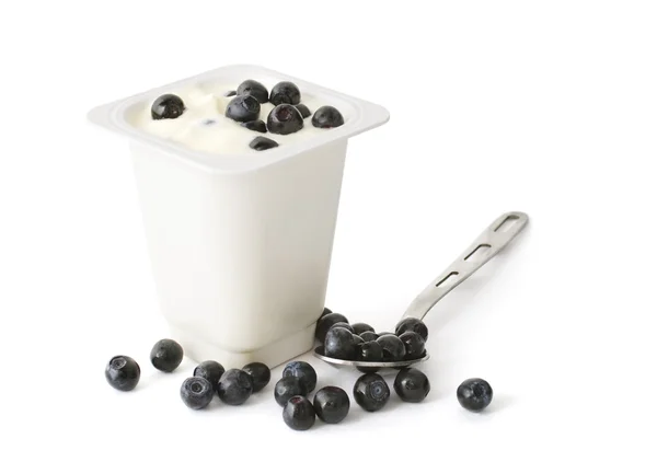 Здоровий йогурт — стокове фото