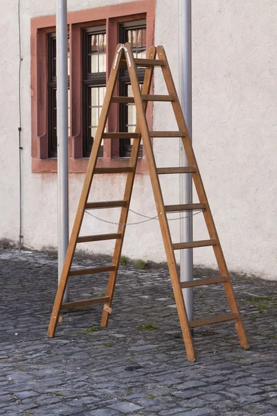 Holzleiter — Stock Photo, Image