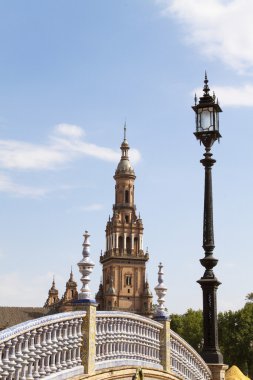 Plaza des Espana im Andalusischen Sevilla, Spanien clipart