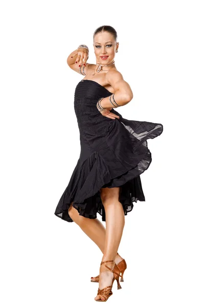 Latino dansare poserar — Stockfoto