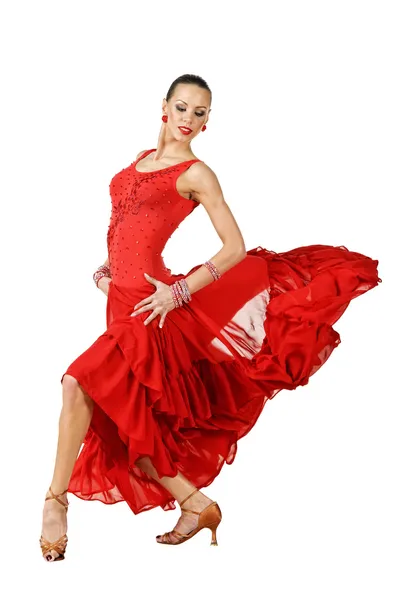 Latino dansare poserar — Stockfoto