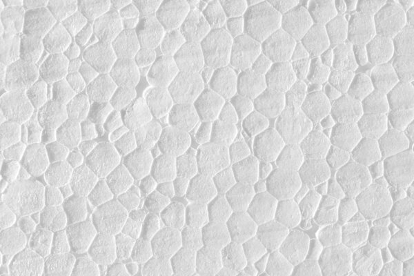 Abstract styrofoam texture