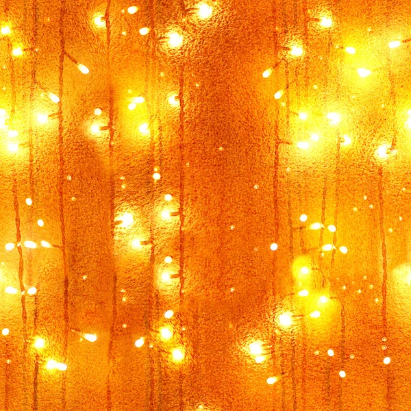 Azulejos sin costuras guirnaldas abstractas bombillas luces —  Fotos de Stock