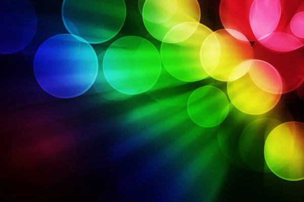Colorful bokeh effect background — Stock Photo, Image