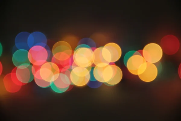 Abstracte Kleurrijke Lichten Wazig Achtergrond — Stockfoto