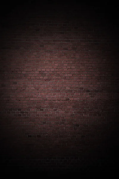 Темні цегляна стіна Ліцензійні Стокові Фото