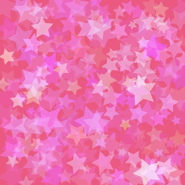 Estrellas fondo rosa — Archivo Imágenes Vectoriales