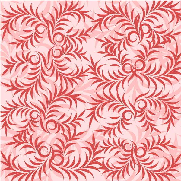 Pink leaf background — Stock Vector