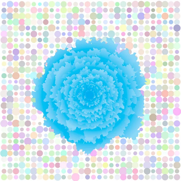 Fond rétro floral — Image vectorielle